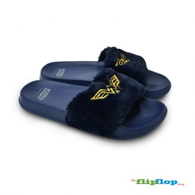 Furry on sale womens slides